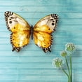 thumbnail image 6 of Eangee Home Design Butterfly Wall Decor Monarch, Capiz and Metal, Indoor / Outdoor Safe, 18x1x13 Inches, 6 of 6