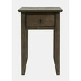 thumbnail image 2 of Jofran Devon Farmhouse Distressed Pine End Table, 2 of 8