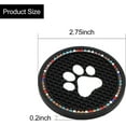 thumbnail image 4 of 2pcs Universal Bling Car Coasters Anti Slip Car Cup Holder, 4 of 5