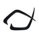 thumbnail image 4 of 2 piezas coche parachoques trasero Splitter Spoiler Exterior Spoiler Wing Cover para Fibra Cola Embellecedor del divisor del paragolpes trasero, 4 of 8