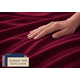 thumbnail image 2 of Juego De Sabanas Microfibra Soft Colores Lisos Matrimonial Vino Liso Sólido, 2 of 6