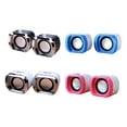 thumbnail image 5 of Xinyolin Small USB Speaker Sound Box Virtual Surround Sound Computer Laptop USB Wired Speaker Portable Mini Loudspeaker, 5 of 8