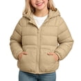 thumbnail image 2 of FAIWAD Boys Girls Winter Coat Puffer Hooded Jacket Zip up Quilted Outerwear for School Outdoor, 2 of 7