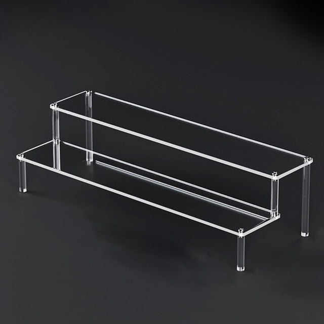 Stylish Transparent Acrylic Display Stand for Jewelry and Perfume Organization