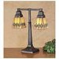 thumbnail image 2 of 48205 Meyda 20"H Martini Mission 2 Arm Desk Lamp, 2 of 2