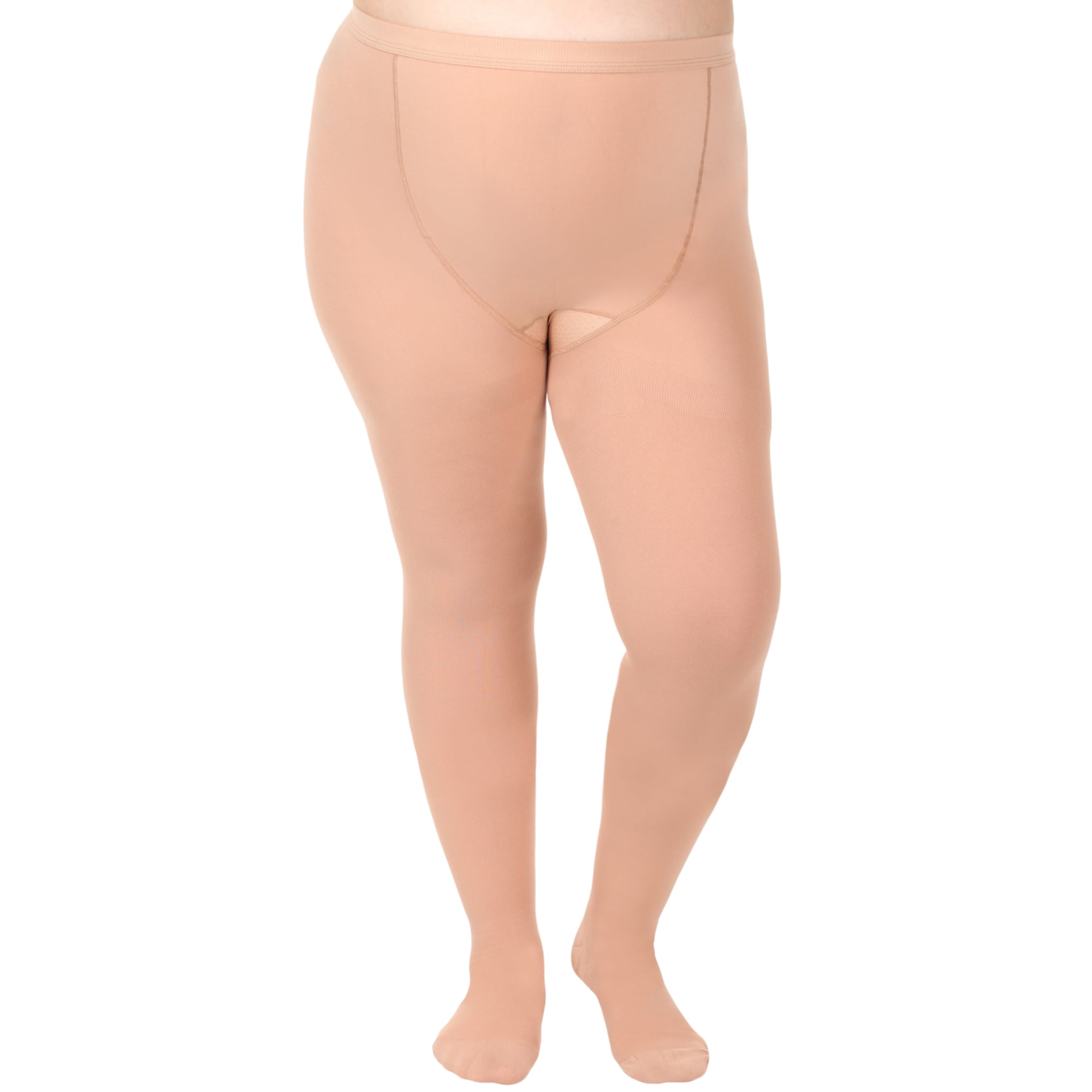Maternity Compression Tights 20-30mmHg by Absolute Support - Beige, Medium  