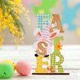 thumbnail image 4 of MOQLOM Easter Decorations Easter Wood Printing Decorations Easter Atmosphere Layout, 4 of 4