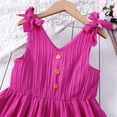 thumbnail image 6 of XXWXYD Girls Sweet Holiday Dress Spring Summer Autumn Comfortable Fashionable Ruffle Design Casual Party Outfit Soft Cotton, 6 of 9