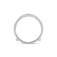 thumbnail image 4 of 14kt White Gold Womens Round Diamond Solitaire Enhancer Wedding Band 1/3 Cttw, 4 of 4