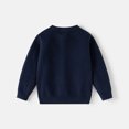 thumbnail image 6 of Lmnyox Sweaters for Kids Fall Winter Solid Color Button Crew Neck Pullover Long Sleeve Knitted Sweater Tops, 6 of 9