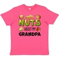 thumbnail image 3 of Inktastic Nuts About My Grandpa Peanut, Almond, Pistachio Youth T-Shirt, 3 of 5