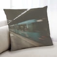 thumbnail image 1 of Ahgly Company Coussin Décoratif Intérieur Transport Train, 18 Po X 18 Po, 1 of 6