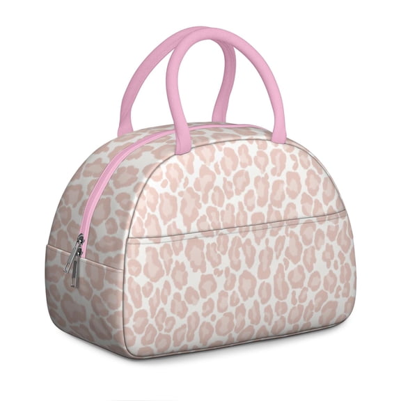 Reusable Leopard Lnsulated Lunch Bag for Women & Men - Leakproof Water-Resistant Cooler Tote, Large Capacity for Work,Travel,Picnic,Beach & Office.