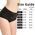 thumbnail image 5 of SUCS Women Menstrual Panties 4-Layer Leakproof Underwear Heavy Absorbency Breathable Cotton Girls Solid Classic Period Briefs, 5 of 6