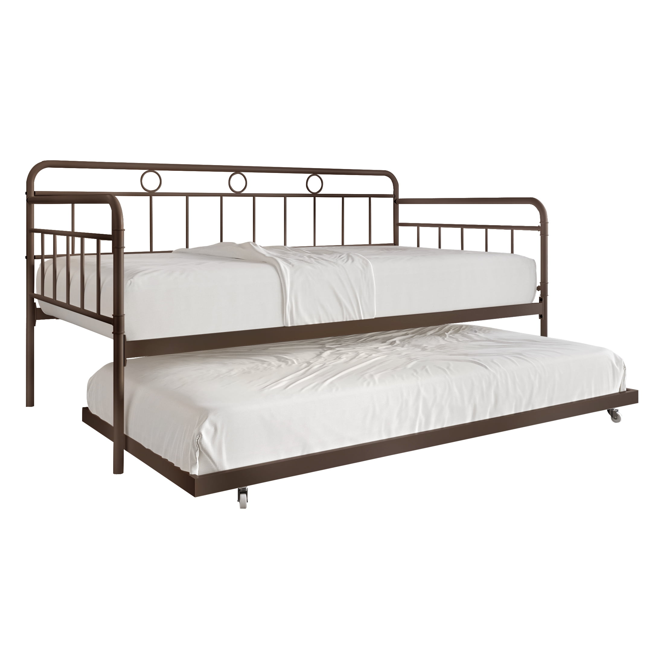 Minehead metal deals daybed with trundle