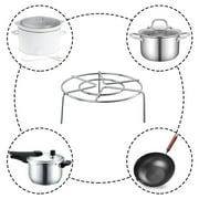 Set of 3, Stainless Steel Trivet Rack Stand, SourceTon 3 Sizes Heavy Duty Pressure Cooker Steam Rack, Steaming Rack, Pot Pan Cooking Stand- 1.2 Inch, 2 Inch, 2.8 Inch
