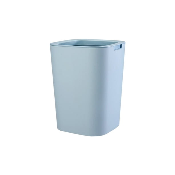 Bote de basura minimalista Bewildely azul 12L