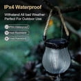 thumbnail image 4 of Dancing Flame Solar Lantern Outdoor Lights, Flame Solar Lanterns for Outside, 4 of 5