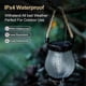 thumbnail image 4 of Dancing Flame Solar Lantern Outdoor Lights, Flame Solar Lanterns for Outside, 4 of 5