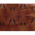 thumbnail image 4 of oneOone Georgette Viscose Fabric Argyle Style Ikat Decor Fabric Printed BTY 42 Inch Wide, 4 of 4