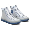 thumbnail image 3 of Converse Chuck Taylor All Star CX Explore Zapatillas de lona antideslizantes y duraderas de corte alto para hombre y mujer en azul y blanco, 3 of 4