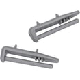 thumbnail image 3 of 4 Pcs Dishwasher Rear Rail Cap, Replacement Rail End Caps Compatible Blomberg Dishwashers, 3 of 4