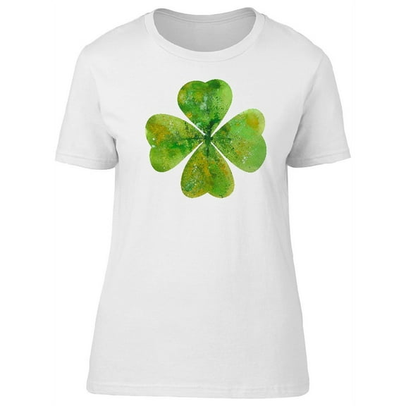 Four Leaf Clover T-Shirt Men -Image by Shutterstock, Male Medium