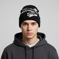 thumbnail image 7 of Jiibva Tree Frog Pattern Beanie Knitted Cap for Men & Women, Slouchy Skull Cap Embroidery Knitted Hat Cute Animal Cartoon Cap Outdoor Sports Warm Ski Hat, 7 of 7