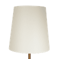 thumbnail image 3 of Celestial Modern Floor Lamp with Brass Accent Table with Large White Shade,Gold,White Linen,Metal Lighting Lamps, 3 of 6