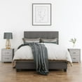 thumbnail image 2 of Layton Dusty Gray Oak Nightstand (21.9 in. x 15.7 in. x 19.1 in.) (Set of 2), 2 of 13