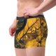 thumbnail image 2 of Fotbe Elegant Gold Leaf Peacock Calzoncillos Tipo Boxer con Bolsa de Soporte Total para Hombre, X-Temp Fresco, Transpirable y de Secado Rápido-XX-Large, 2 of 5