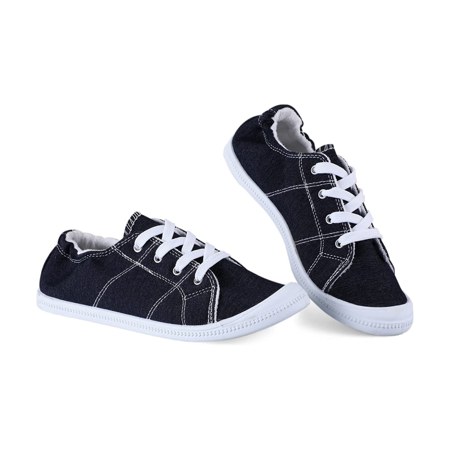 BOCCA Womens Black Slip On Canvas Shoes With Arch Palestine Ubuy