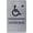 Brushed Aluminum, variant on ADA CENTRAL SIGNS - 6"X9" Entrance Left Sign with Arrow - ADA Compliant Tactile Graphics Grade 2 Braille Text Wall Signs – Wheelchair Accessible Entry Sign for School, Office, Business, and Apartment
