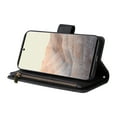 thumbnail image 3 of Pixel 8 Pro Wallet Case, Allytech PU Leather Cards Holder Back Cover Stand Magnetic Closure Folio Flip Shoulder Lanyard Hand Wrist Wallet Case Cover for Google Pixel 8 Pro - Black, 3 of 12