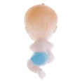 thumbnail image 3 of 12pcs Mini De Plástico Para Bebés Favorecen Los Suministros Para El Cumpleaños De La De Bienvenida Al Bebé Azul Colcomx Mini muñecas lindas de las muchachas del muchacho, 3 of 8