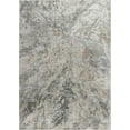 thumbnail image 3 of HomeRoots 490428 5 x 8 ft. Beige Abstract Power Loom Rectangle Area Rug, 3 of 5