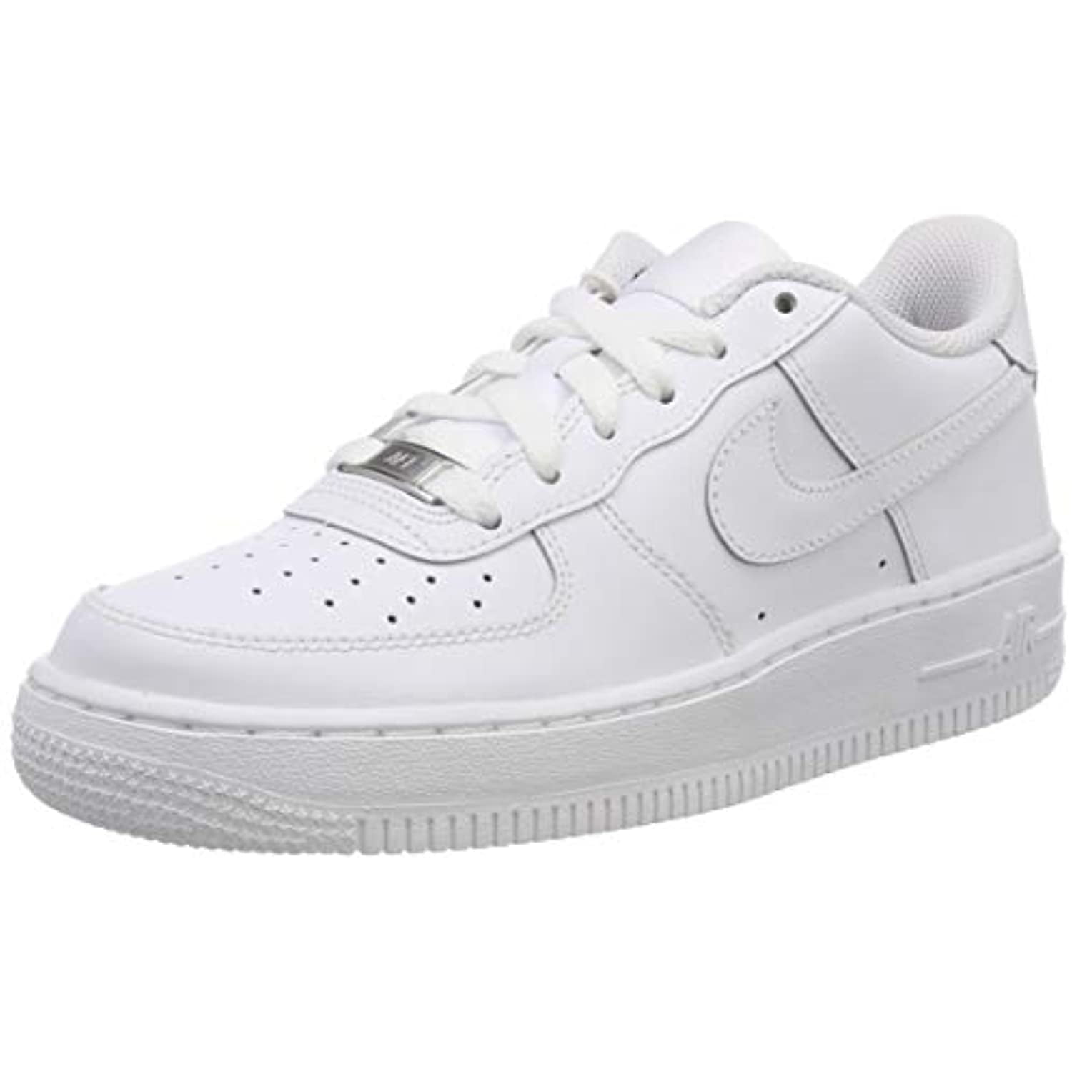 Nike Air Force 1 Low GS All White Youth 
