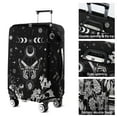 thumbnail image 5 of Black Gothic Sun Moon Flower Pattern Luggage Cover Fashion Suitcase Cover Baggage Covers Fit 25-28 Inch Luggage (Go Travel), 5 of 5