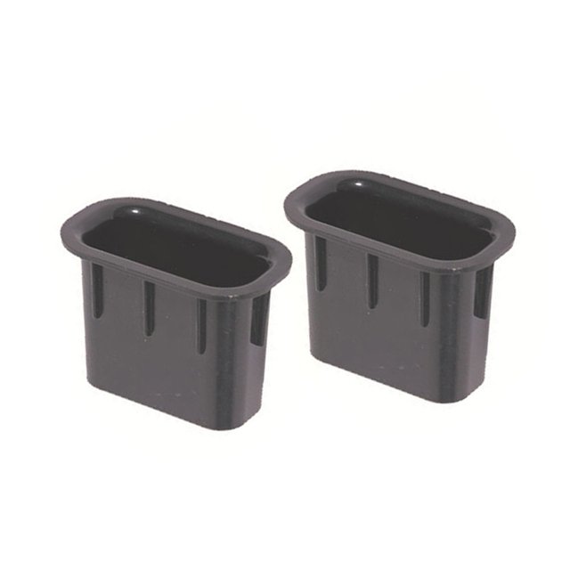 Lefu 2 Pcs Tube de Haut-Parleur Évent Basse Tube Inversé Caisson de Basses Woofer Réduit la Réparation