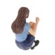thumbnail image 5 of Figuras de personas Diorama 1:64 escala modelo pintado Miniture figurita muñeca Sentadilla Azul Zulema figuras de miniture, 5 of 8