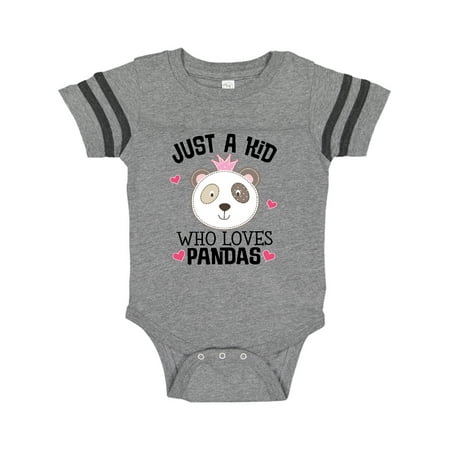 

Inktastic Cute Panda Gift for Girls Gift Baby Girl Bodysuit