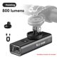 thumbnail image 2 of Juego de Luces para Ciclismo, 800 Lúmenes, USB, Luz Delantera Colgante para Bicicleta, Resistente Al Agua, Luz para Bicicleta de Carretera, Lámpara Bicicleta, 2 of 5