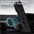thumbnail image 5 of Estuche GANGXUN para iPhone 12, soporte giratorio 360°, estilo mecánico y magnético, 5 of 5