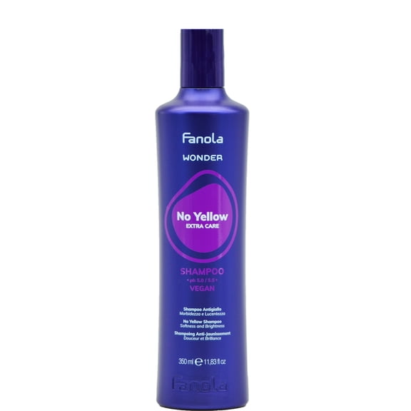 Fanola Wonder No Yellow Extra Care Shampoo - 11.83 oz
