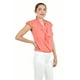 thumbnail image 2 of Blusa con detalle de olan Roman Fashion / Juvenil, 8049 (Coral) coral EG, 2 of 4