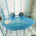 thumbnail image 3 of This All-Season Bird Bathtub With Mirror Is A Toy That Can Hold Parrots In A Bathroom Bathtub. It Is Suitable For Small Birds Such As Parrots, Canaries, Budgies, Etc., And Is 7.28 Inches In Size., 3 of 6