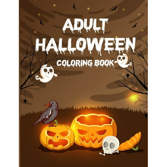 Adult Halloween Coloring Book : Gorgeous Coloring Book For Girls, Adult Coloring Book (Paperback)