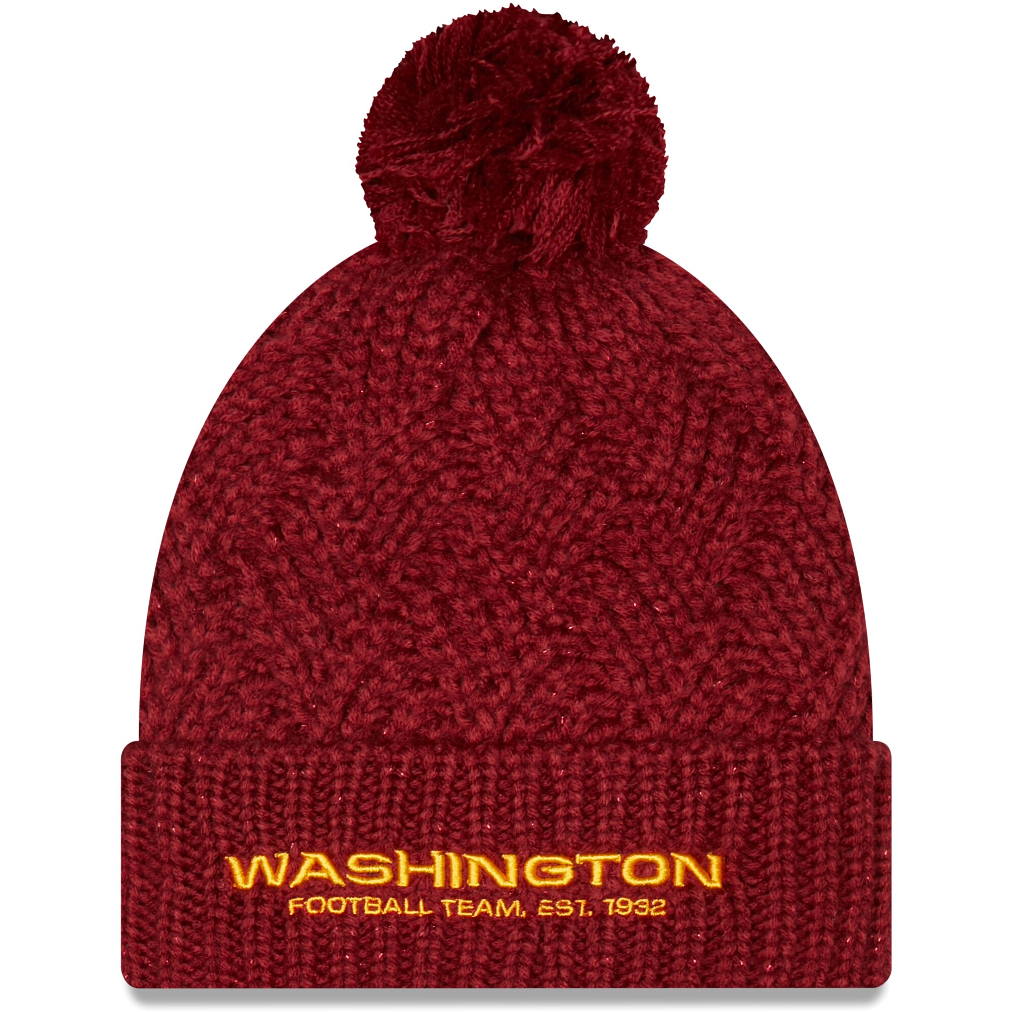 Women's New Era Burgundy Washington 