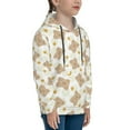 thumbnail image 3 of Daiia Kawaii Bear for Boys Fashion Hoodies & Sweatshirts with Kangaroo Pocket,Hooded Sweatshirt for Kid, Breathable& Moisture Wicking-X-Large, 3 of 6