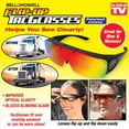 thumbnail image 2 of Tac Glasses Flip up Tac glasses Anti Glare Polarized Adult Sunglasses as Seen on TV Unisex, 2 of 9